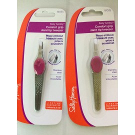 Sally Hansen 3 X Sally Hansen Eazy Tweezy-Comfort Grip Slant Tip with Platform NEW AND SEALED