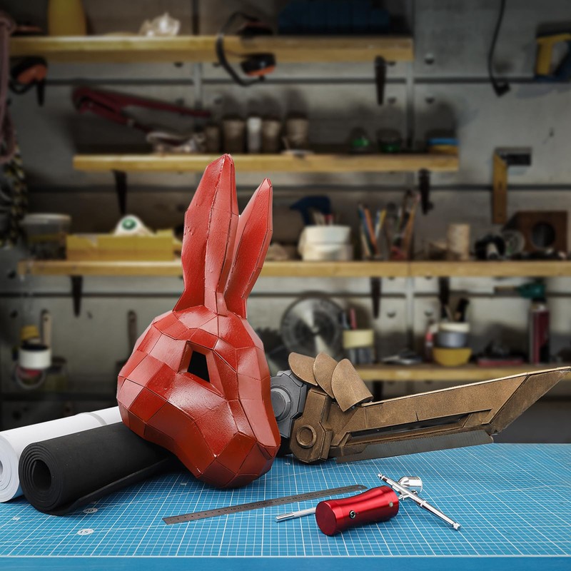 MEARCOOH EVA Foam Cosplay Black 8mm Thick (2mm to 10mm)