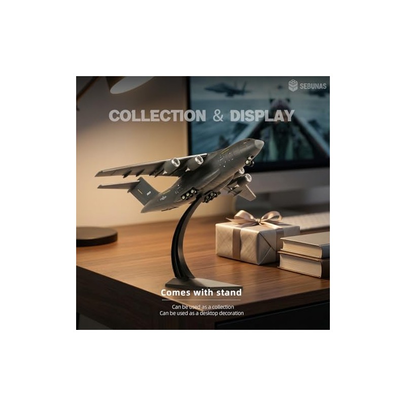 1:100 Scale Y-20 Transport Aircraft Quick Assembly Model Kit, Plastic