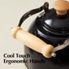 ROCKURWOK Tea Kettle, Tea Pot with Cool Touch Ergonomic Handle,