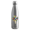 Spreadshirt Magic Rubik's Cube Ice Lolly Insulated Water Bottle, 500