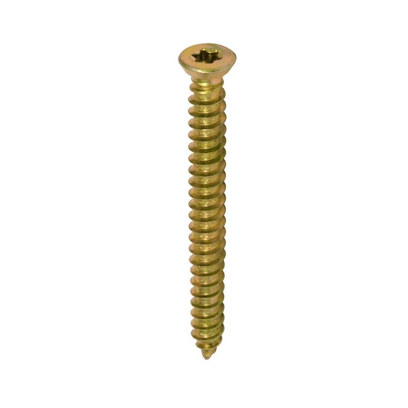 TERF Concrete Screws 7.5 X 90mm Torx Drive Flat Countersunk
