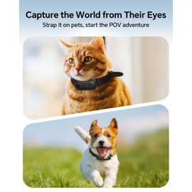 BOBLOV W4 4K Body Camera, Wearable 128GB Mini Body Cam with Waterproof Case, Magnetic Lanyard, 120 Minutes for Recording, Easy to Use for Lecture, Traveling, Pet Walking (128GB 4K Waterproof)