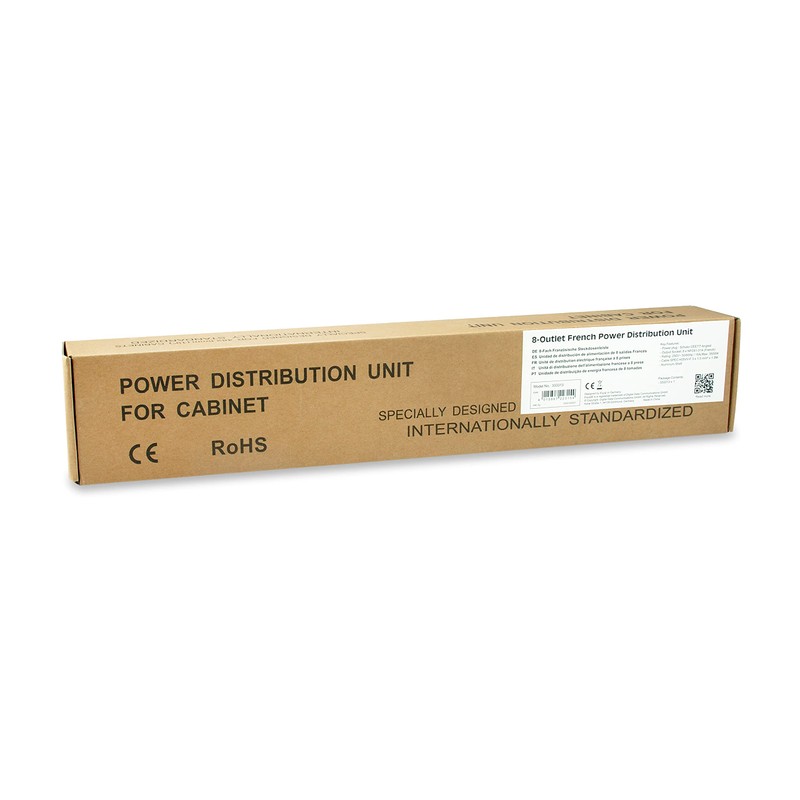 Equip Power Strip 19 Inch (1HE) 8-Way CEE7/7 1.8 m