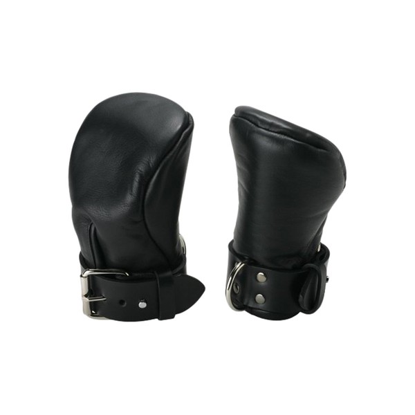 Strict Leather Deluxe Padded Fist Mitts, Small/Medium