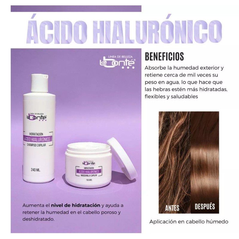 Labonté Mascarilla Hidratante Acido Hialuronico Labonté 150gr