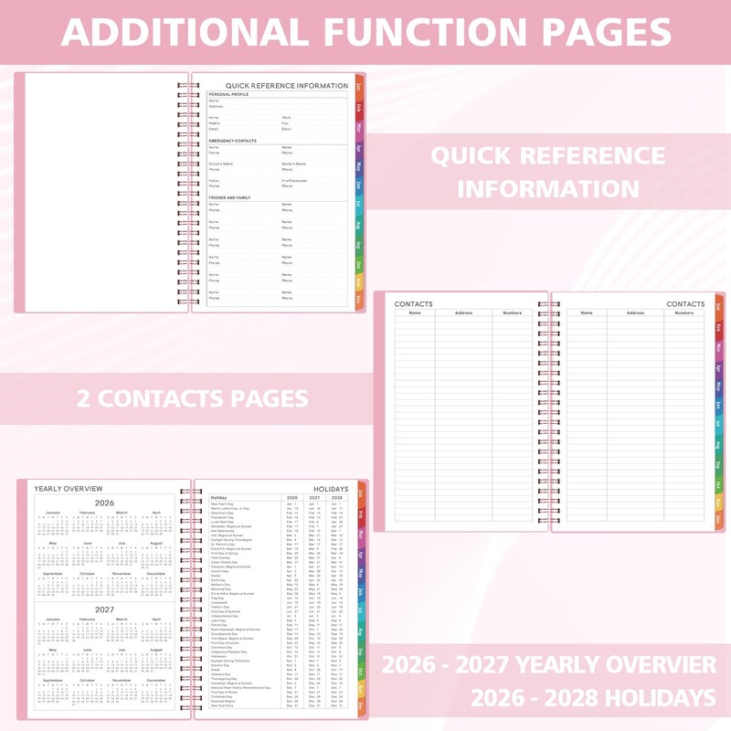 2026 Planner - 2026 Planner Weekly and Monthly from Jan.