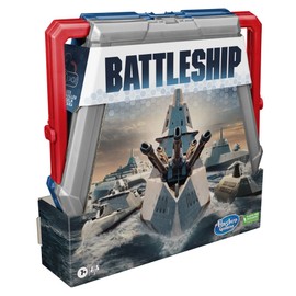 Hasbro Gaming Battleship Classic Board Game, Strategy Game for Kids Ages 7 and Up, Fun Kids Game for 2 Players, Multicolor