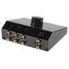 HQ 3-Way Stereo Input Control Box Feed CD TV Tuner