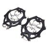 Ice Traction Cleats Shoe Crampons Snow Grips with 19 Spikes