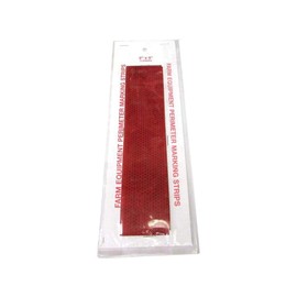 RAParts S.29908 Red Reflective Tape, 2'' x 9'' (5 pcs.)