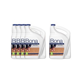 Bona WM700018159 Cleaner, Hardwood Floor Refill Gallon 1 gallon/128oz, 5 Pack