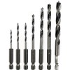 Makita D-62371 Wood Drill Bit Set 7-Piece Wood Twist Drill