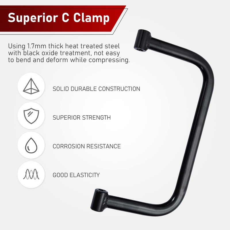ATP Solid Valve Spring Compressor C Clamp Service Kit