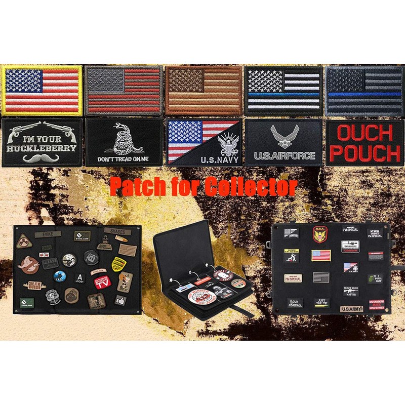 4 PCS Tactical Patch Compatible with House of Gryffindor/Ravenclaw/Slytherin/Hufflepuff Crest