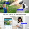 VSTARCAM Solar Security Camera Wireless Outdoor,2K Camera with Color Night