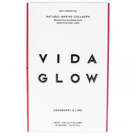 Vida Glow Marine Collagen Cranberry & Lime 30 x 3g Sachets (expiry 1/27)