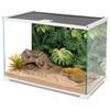 AWERT 36x18 inches Tropical Leaves Terrarium Background Polyester Reptile Habitat
