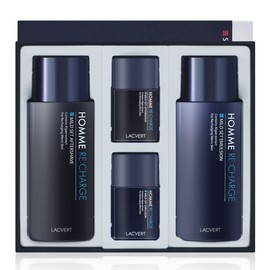 Lac Vert Homme Recharge Mild Skin Lotion 2-piece special set / 라끄베르 옴므 리차지 마일드 스킨 로션 2종 기획세트