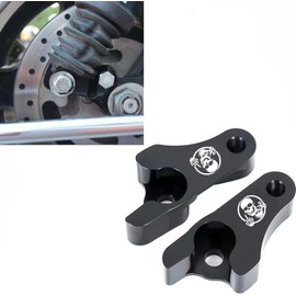 VPZMT 2 Inch Lowering Blocks Kit Fits for 2002-2025 Harley Touring Street Glide Road Glide Road King Electra Glide, CVO Limited and Ultra Classic (Harley Type-4)