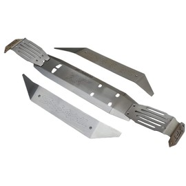 Palumma RC Chassis Armors Set, Stainless Steel Chassis Armors Protection Skid Plate for Traxxas XRT 1/6 78086-4 RC Car Upgrade Part(Silver)