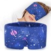 Silk Eye Mask for Sleeping Side Day Sleepers,Ice Silk Sleep