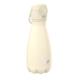 Ion8 Leak-Proof Reusable Insulated Drinking Bottle Stainless Steel 280 ml (10 oz) Peach