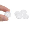 sourcing map 20pcs 28L Sewing Buttons 11/16"(18mm) Resin Round Flat