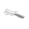 Tescoma 863054.00 Tafelmesser 6er Set mit rotem Griff