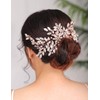 Denifery - Peine para el pelo de novia con brillantes