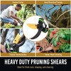 8.5" Professional Bypass Pruning Shears & Gardening Scissors Set -