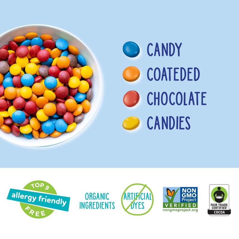 YumEarth Choco Yums Chocolate Candies (Pack of 5)