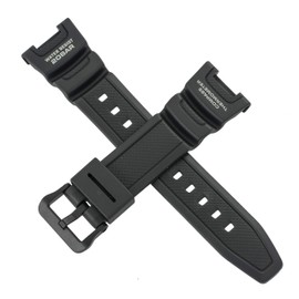 Casio Genuine Watch Strap Band for SGW-100J SGW 100J 100 20 BAR Black 10316600