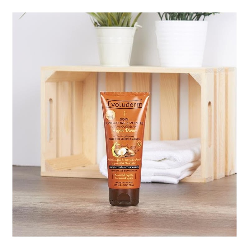 EVOLUDERM - Pflege für Längen & Spitzen, ultra-nährend, Argan, 100