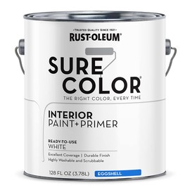 RUST-OLEUM Paint Wall Eggshell White GA 380217