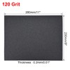 sourcing map 120 Grits Sanding Sheets 9-inch x 11-inch Wet
