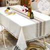 Dining Table Clothes Rectangular Waterproof Tassel Tablecloth 55x86 Nappe Table