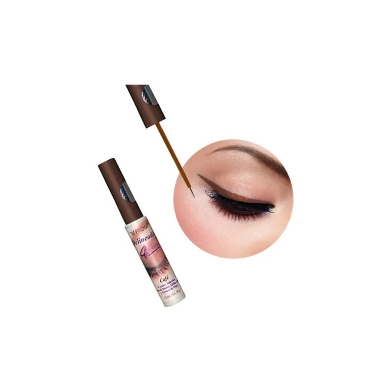 Rimel Profesional Silicon Café + Delineador Café Prosa