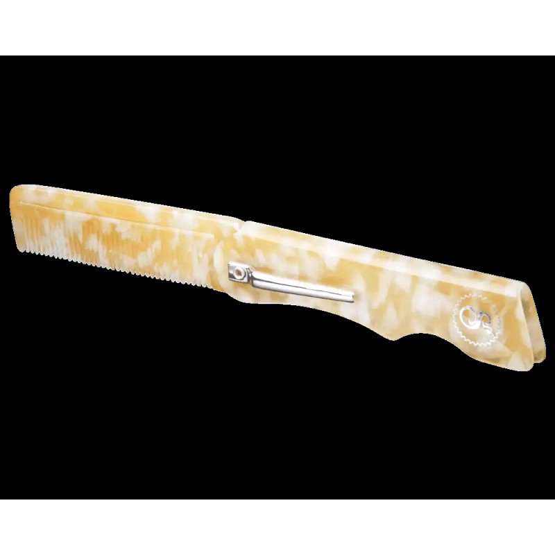 Suavecito Premium Blends Penny Folding Comb - Handmade - Quartz