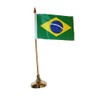 Brasil Brazil Small 4 X 6 Inch Mini Country Stick