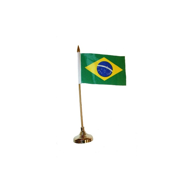 Brasil Brazil Small 4 X 6 Inch Mini Country Stick