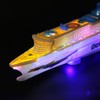 Electric Ocean Liner Cruise Ship Flashing LED Light Kids Musical