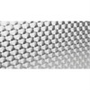 12" Long Engine Turned Aluminum Panel, 12" Wide-1/2 Swirls- Rod