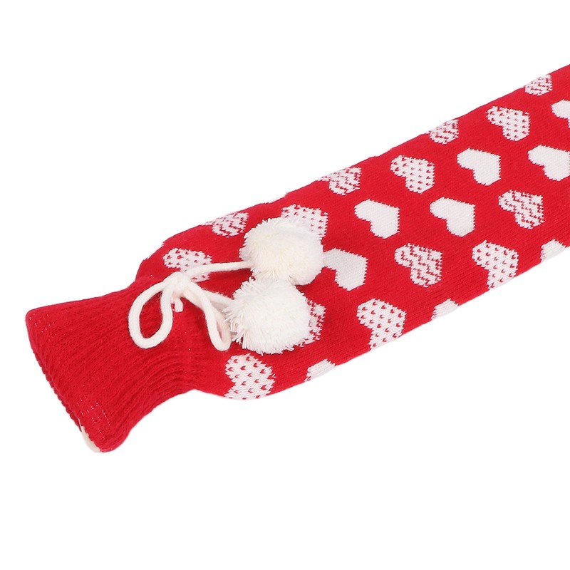 Hot Water Bottle Soft Rubber Knitting Sleeve Hot Water Bag