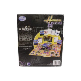 Cardinal Industries Hannah Montana CD Board Game in Guitar Shape Portfolio