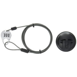 エレコム セキュリティワイヤー タブレット吸盤式 汎用 ESL-Q