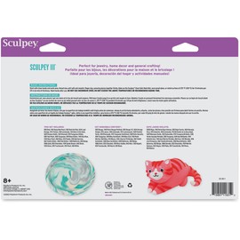 Sculpey III 30 Vibrant Colors of Polymer Oven-Bake Clay, Non Toxic 1.88 lbs., great for modeling, sculpting, holiday, DIY, mixed media and school projects. Great for all skill levels.