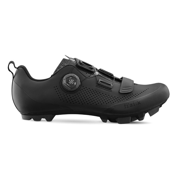 Fizik X5 Terra Cycling Footwear, Black, Size 44.5