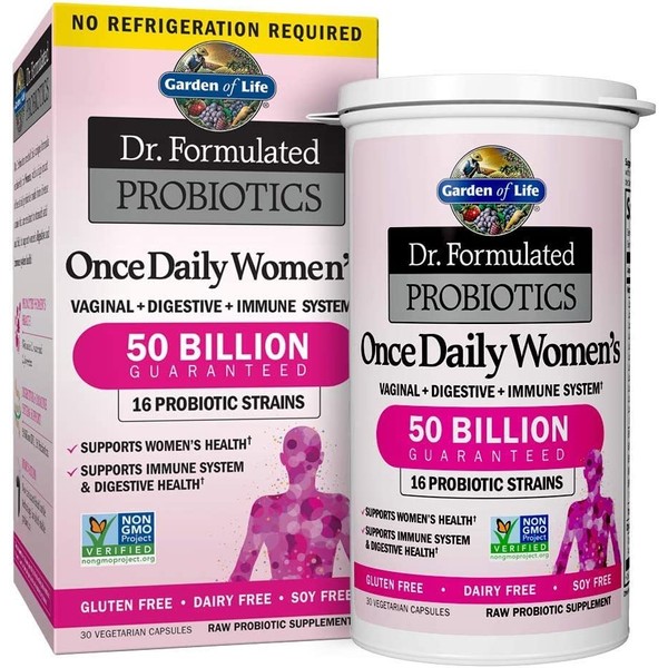 American nutritional supplement Garden of Life, Dr. Probiotics for Women&#39;s Prebiotics / 미국 영양제 Garden of Life 박사, 여성 프리바이오틱스를 위한 프로바이오틱스
