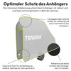 TRAVORA - Drawbar Cover Caravan - Reflective Caravan Protective Cover